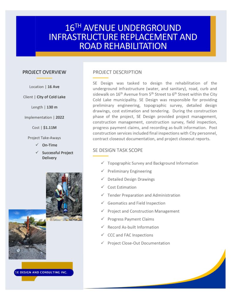 16th Ave Project Profile